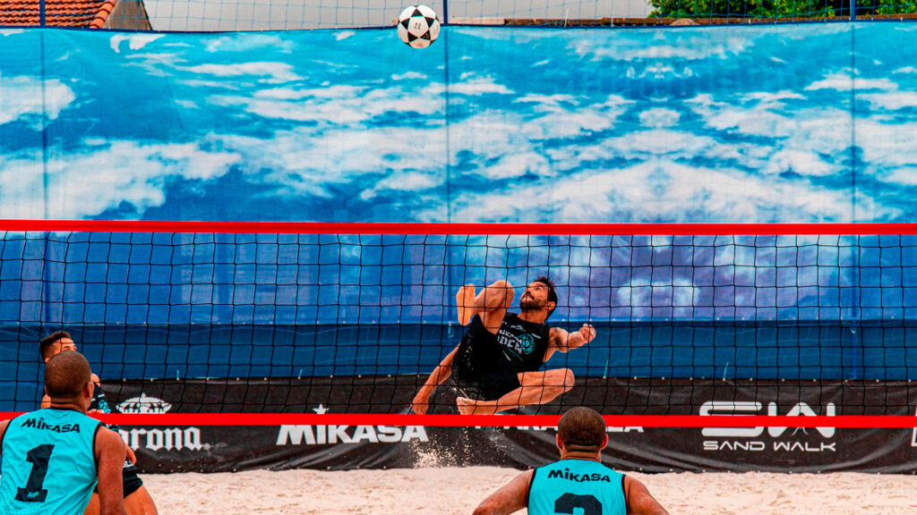 melhor areia para quadra de futevôlei